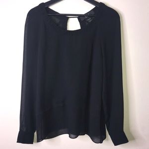 CUT25 by YIGAL AZROUEL Sheer Blouse